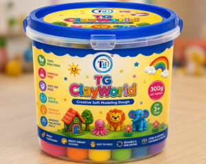 TG ClayWorld – Creative Soft Modeling Dough (300g)
