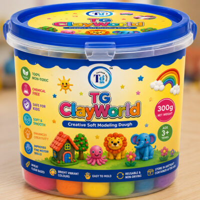 TG ClayWorld – Creative Soft Modeling Dough (300g)